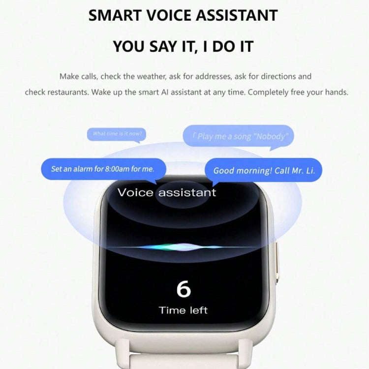 DM60 1.83 inch IP68 Waterproof Smart Watch, Support Body Temperature Monitoring / Heart Rate / Bl...