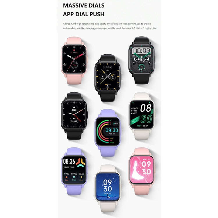 DM60 1.83 inch IP68 Waterproof  Smart Watch, Support Body Temperature Monitoring / Heart Rate / B...