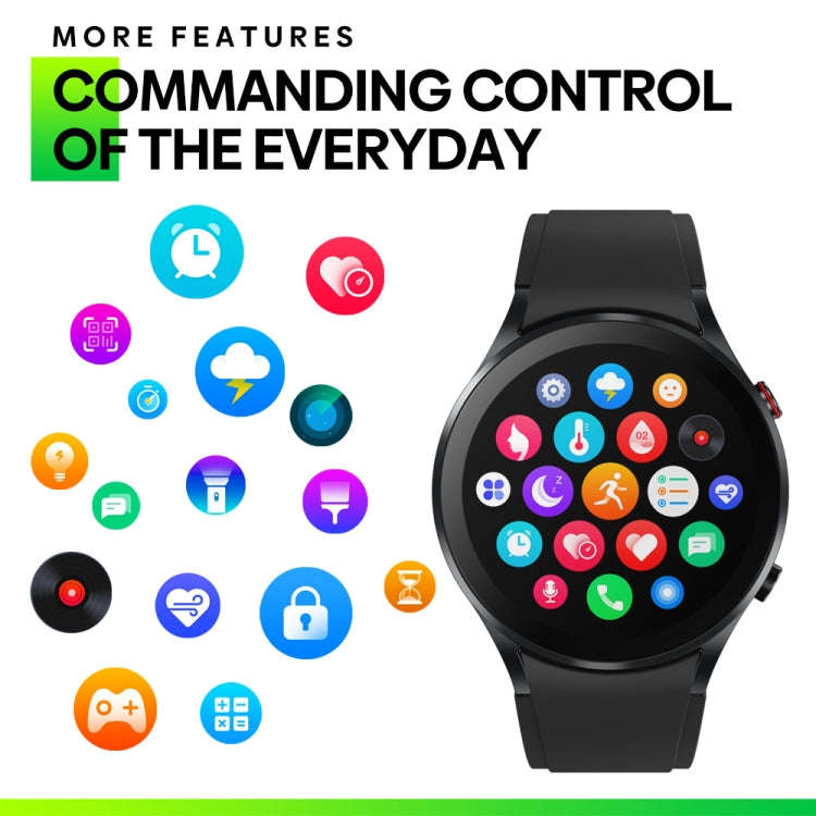 Zeblaze GTR 3 1.32 inch Smart Watch, Support Voice Calling / Heart Rate / Blood Oxygen / On-Wrist...