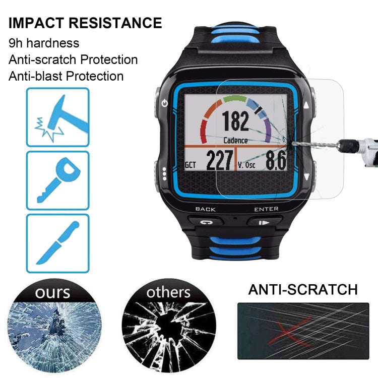 For Garmin Forerunner 920XT 0.26mm 2.5D 9H Tempered Glass Film Screen Protector