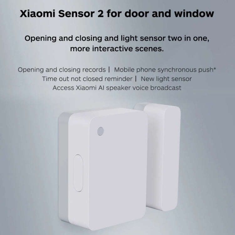 Original Xiaomi Intelligent Mini Door Window Sensor for Xiaomi Smart Home Suite Devices, with the...