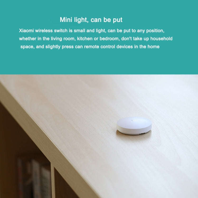Original Xiaomi Mijia Intelligent Mini Wireless Switch for Xiaomi Smart Home Suite Devices,,with ...