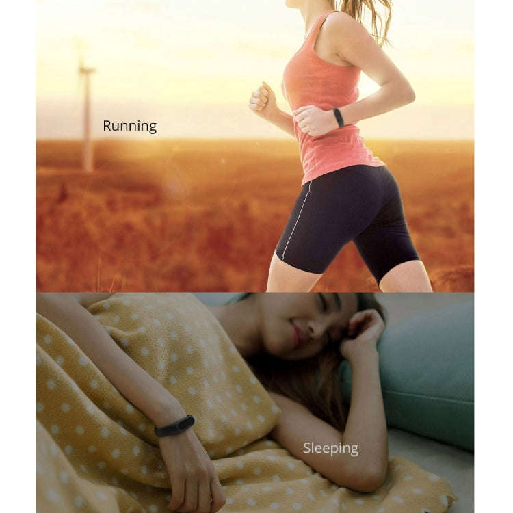 For Xiaomi Mi Band 2 (CA0600B) Colorful Wrist Bands Bracelet, Host not Included(Pink)