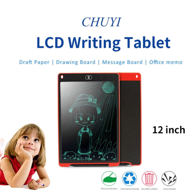 Portable 12 inch LCD Writing Tablet Drawing Graffiti Electronic Handwriting Pad Message Graphics ...