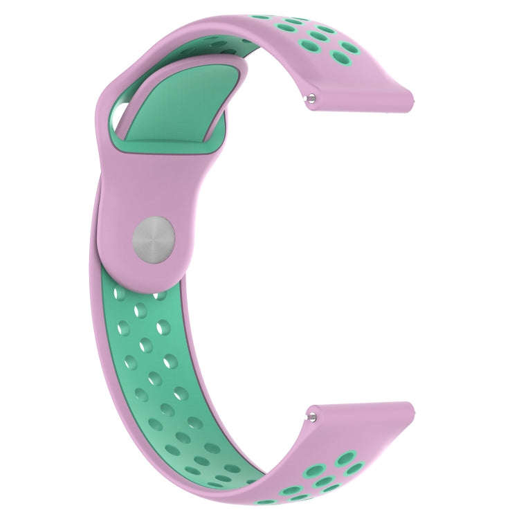 Double Color Watch Band for Galaxy S3 Ticwatch Pro(Pink)