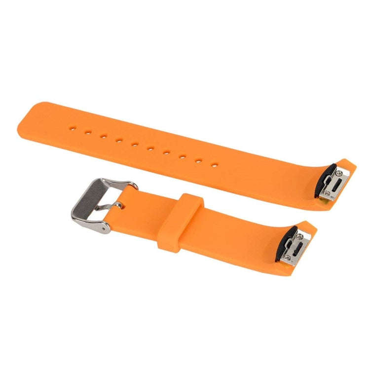 Solid Color Watch Band for Galaxy Gear S2 R720(Orange)
