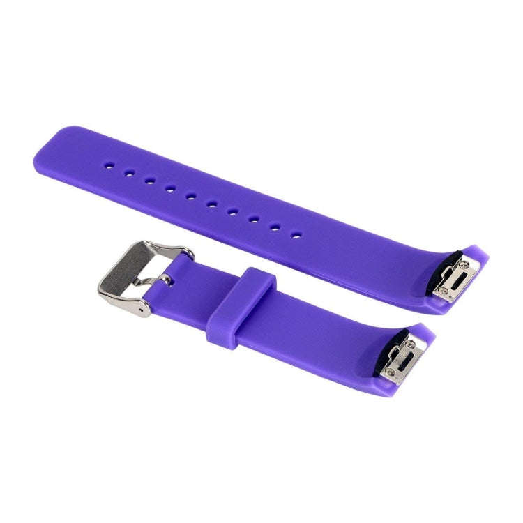 Solid Color Watch Band for Galaxy Gear S2 R720(Purple)