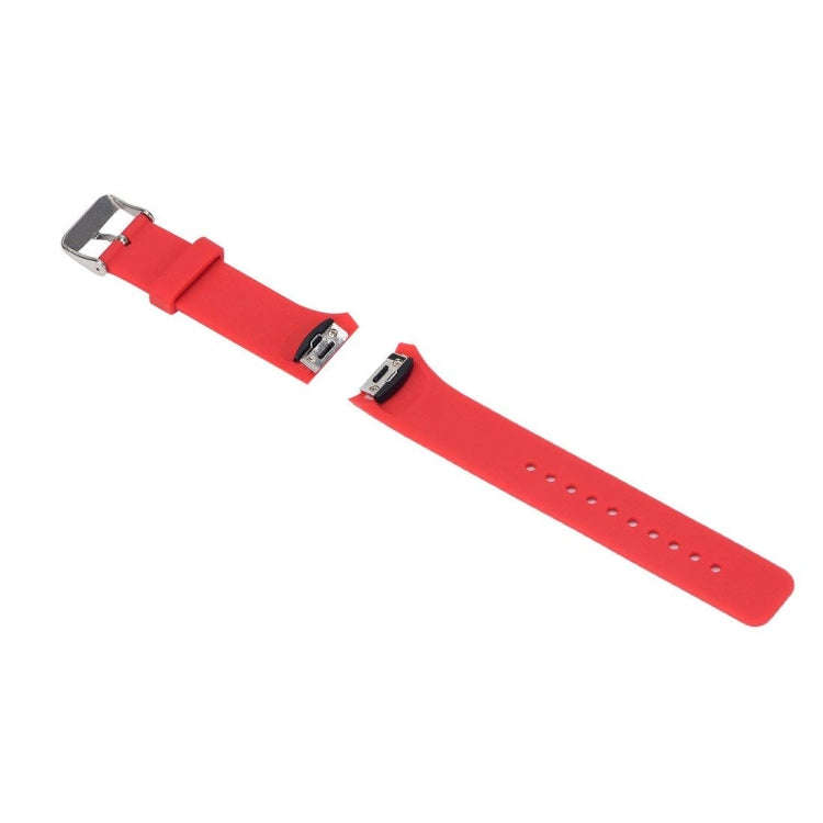 Solid Color Watch Band for Galaxy Gear S2 R720(Red)