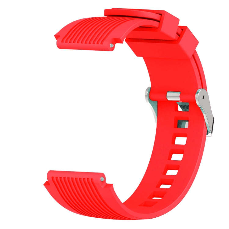 Vertical Grain Watch Band for Galaxy Watch 46mm(Red)