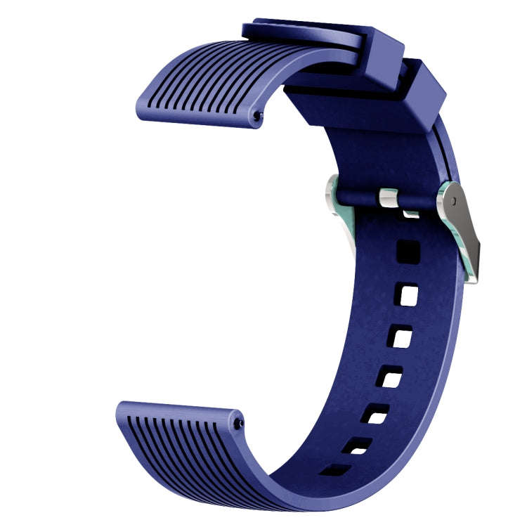 Vertical Grain Watch Band for Galaxy Watch 42mm(Dark Blue)