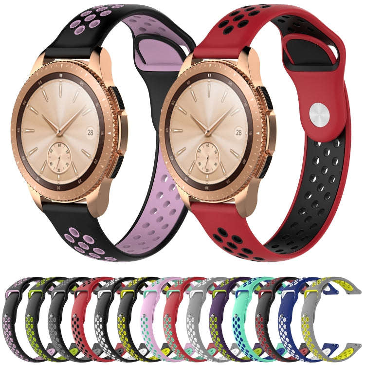 Double Color Watch Band for Galaxy Watch 42mm(Pink)