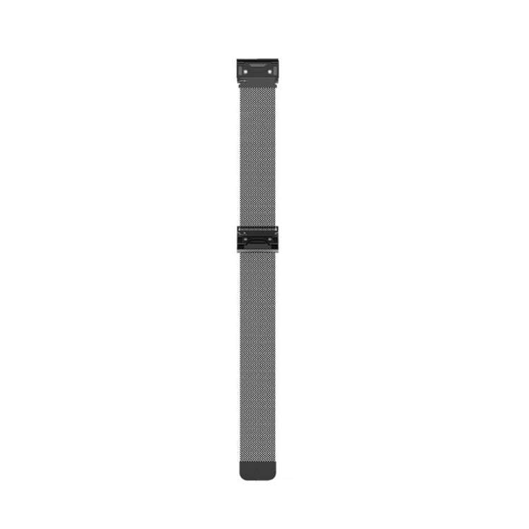 For Garmin Fenix 7X Milanese Watch Band (Silver)