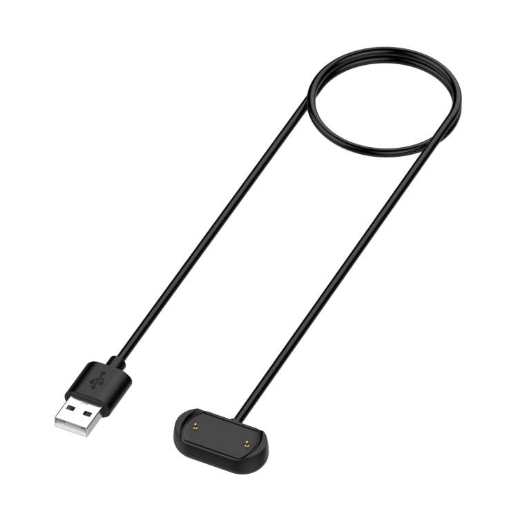 For Amazfit T-Rex 2 Magnetic Cradle Charger USB Charging Cable, Lenght: 1m(Black)