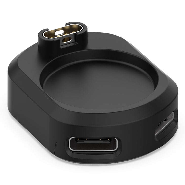For Garmin Watch Charging Base Adapter(Black)