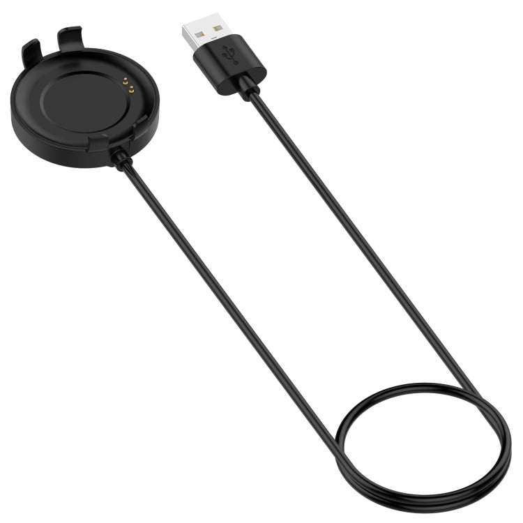 For Ticwatch GTK Magnetic Cradle Charger USB Charging Cable, Lenght: 1m (Black)