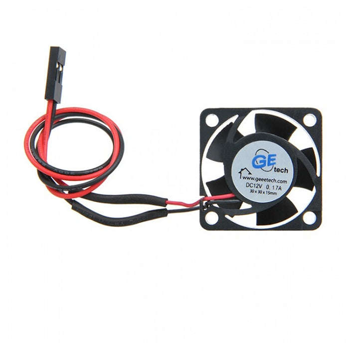 12V Cooler Axial Fan, Size:  40x40x10mm