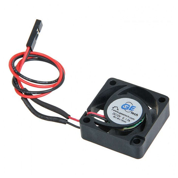 12V Cooler Axial Fan, Size:  40x40x10mm