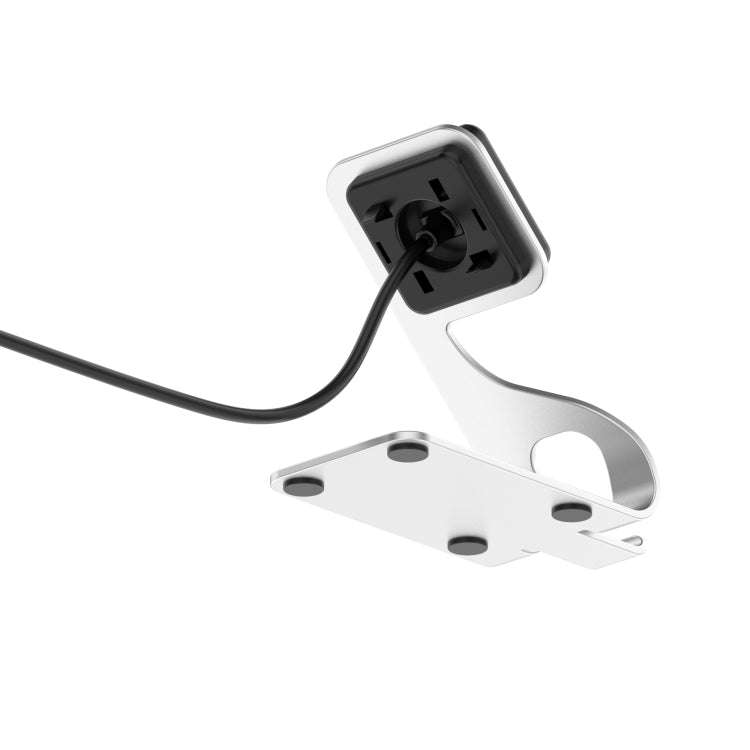 For Amazfit GTR3 / GTR3 Pro / GTS3 Rotatable Magnetic Metal Charging Base(Silver)
