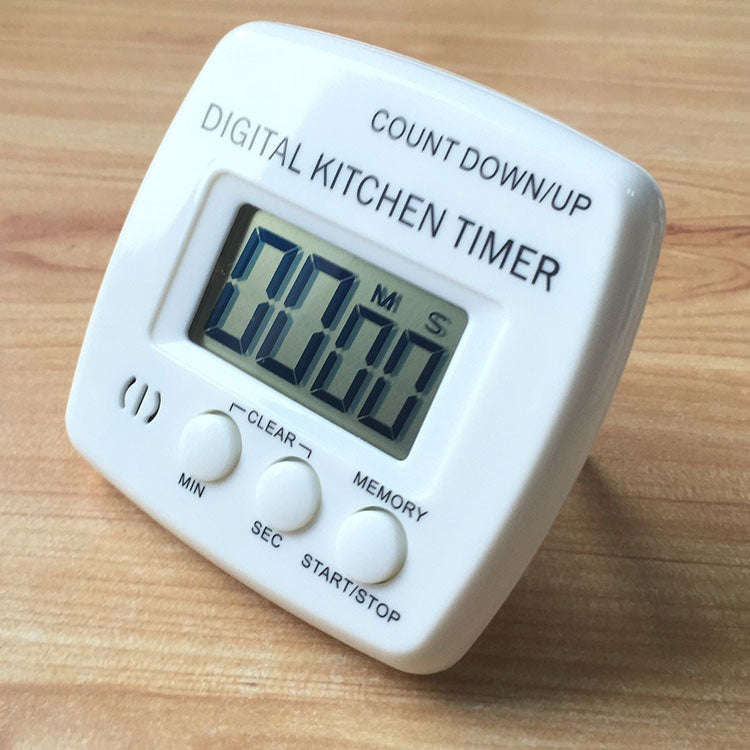 Kitchen Timer Digital Electronic Loud Alarm Magnetic Backing With Holder for Cooking Baking Sport...