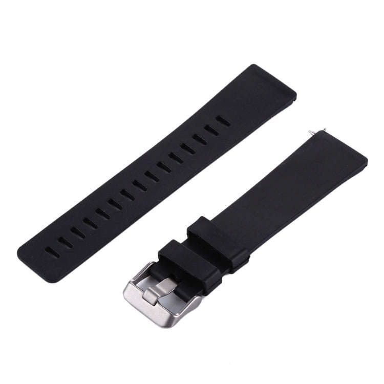 For Fitbit Versa / Versa 2 Simple Fashion Silicone Watch Band(Violet)