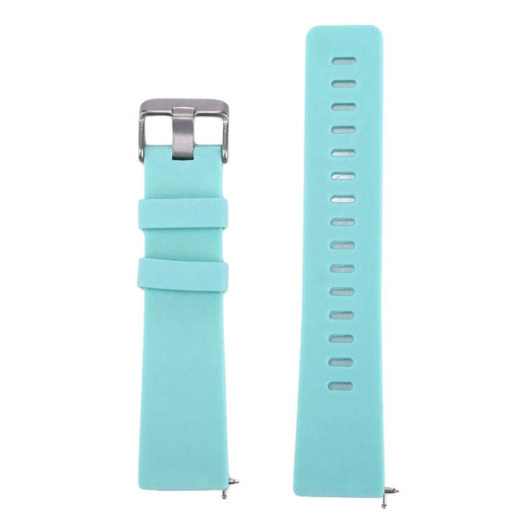 For Fitbit Versa / Versa 2 Simple Fashion Silicone Watch Band(Green)