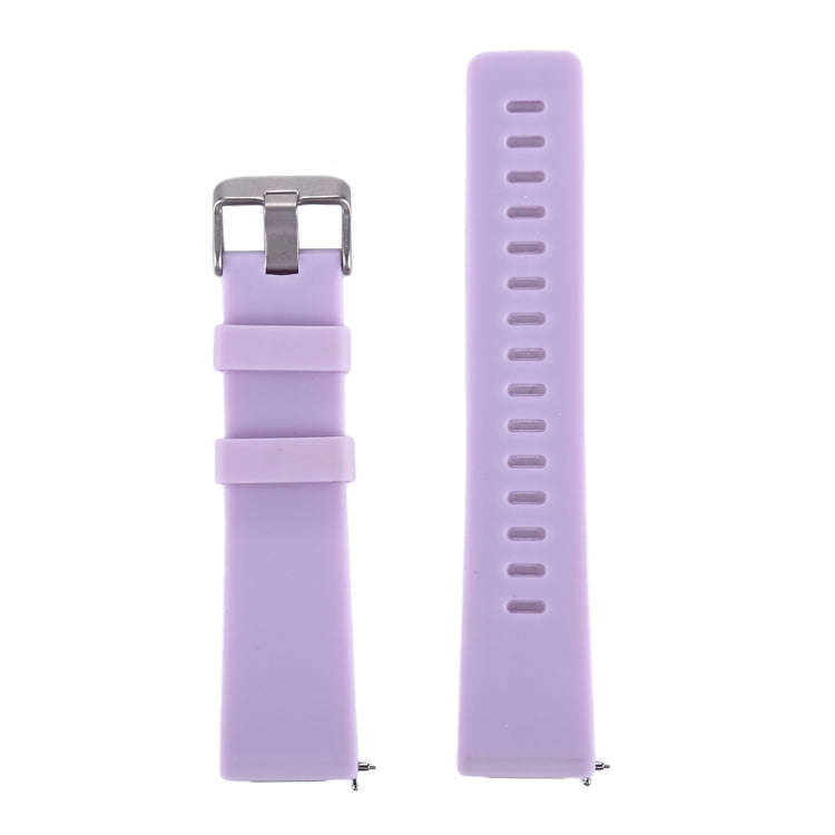 For Fitbit Versa / Versa 2 Simple Fashion Silicone Watch Band(Light Pink)