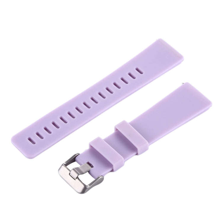 For Fitbit Versa / Versa 2 Simple Fashion Silicone Watch Band(Light Pink)