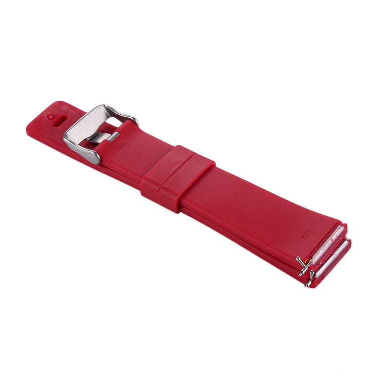 For Fitbit Versa / Versa 2 Simple Fashion Silicone Watch Band(Red)