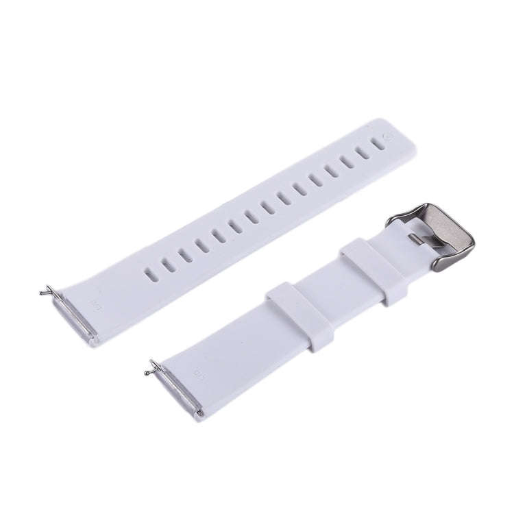 For Fitbit Versa / Versa 2 Simple Fashion Silicone Watch Band(White)