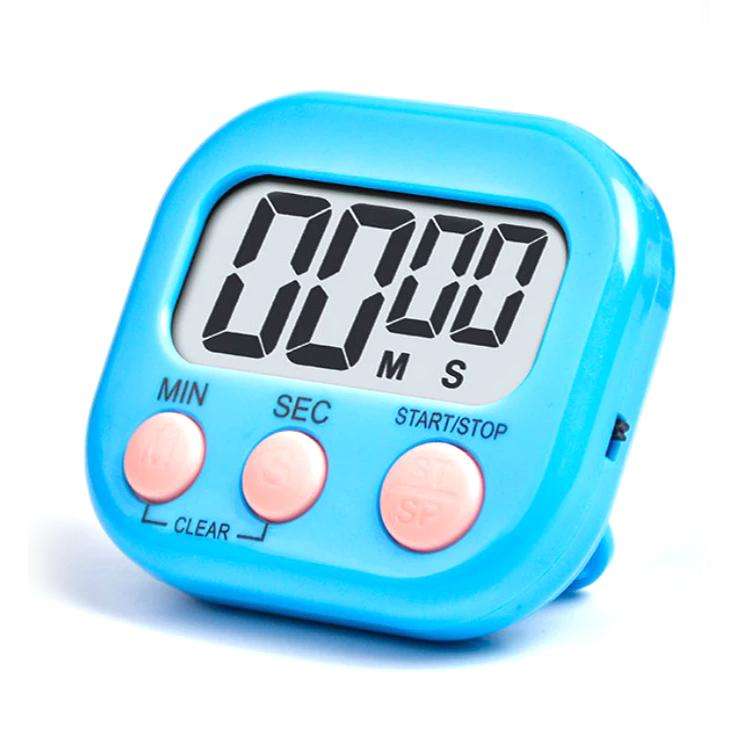 Digital Kitchen Timer Electronic Alarm Magnetic Backing with LCD Display for Cooking Baking Sport...