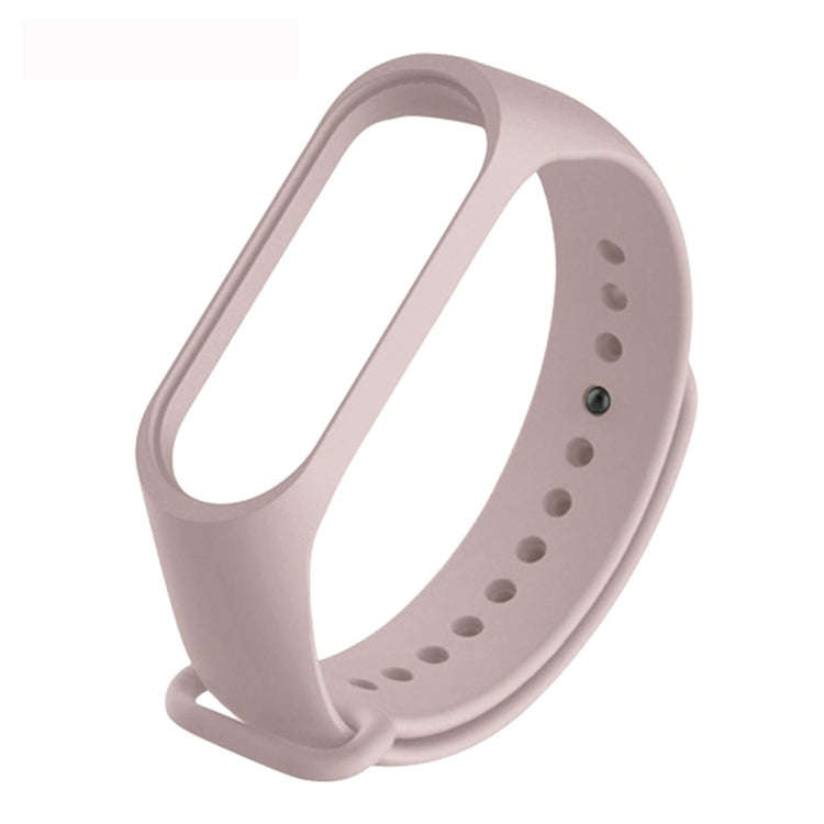 Pure Color Soft TPU  Watch Bands for Xiaomi Mi Band 4, Host Not Included(Pink)