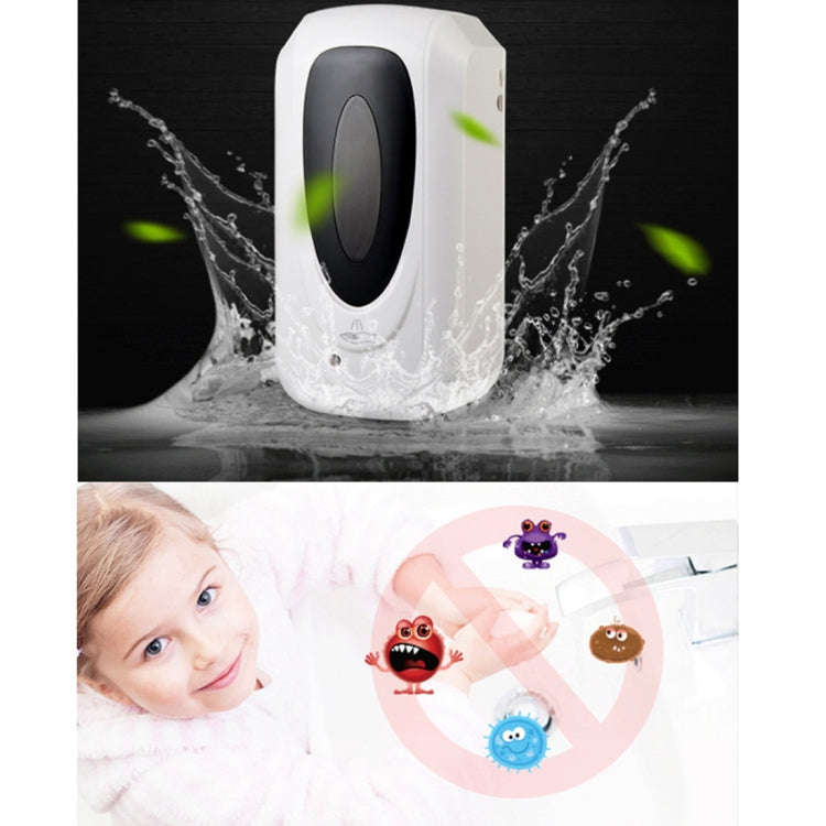 F1303 1000ML Touchless Automatic Infrared Sensor Spray Sterilization Dispenser(White)