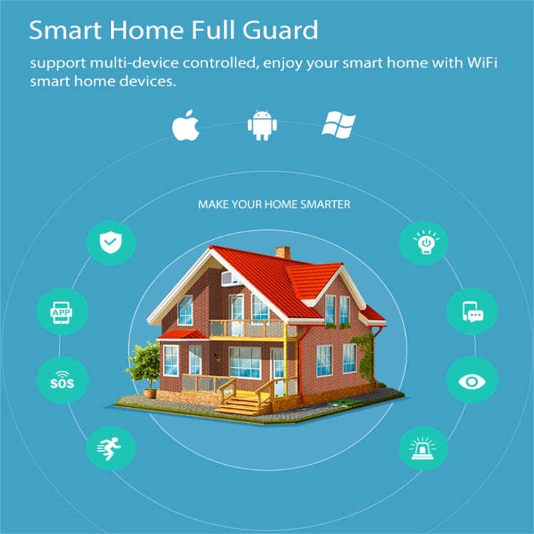 NEO NAS-SC02W Wireless WiFi EU Smart Light Control Switch 2Gang