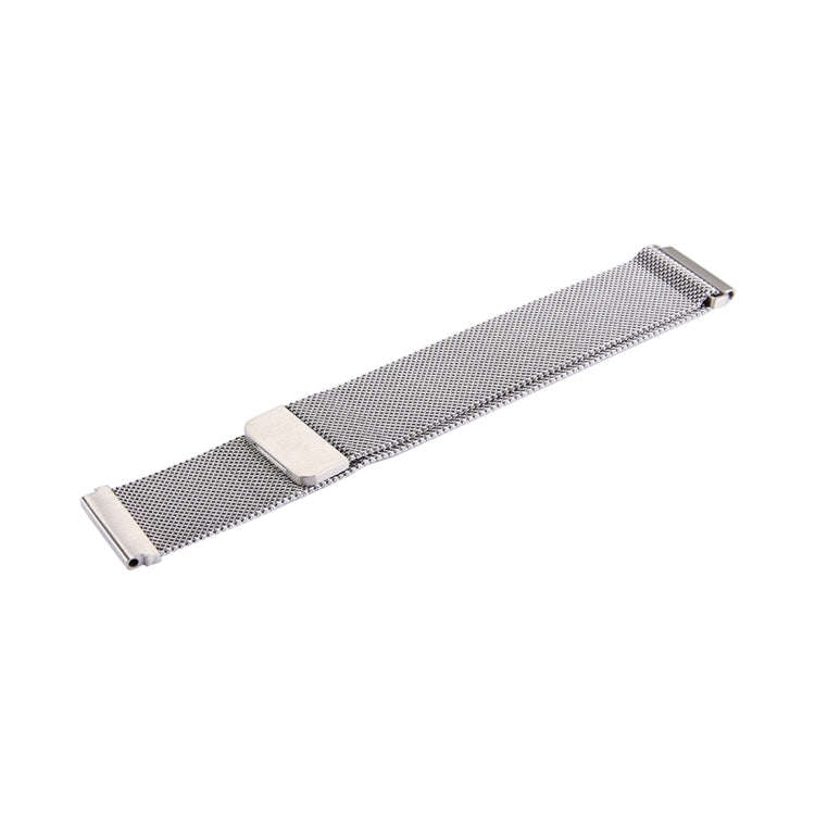 For Samsung Gear S3 Classic Milanese Loop Magnetic Stainless Steel Watchband(Silver)