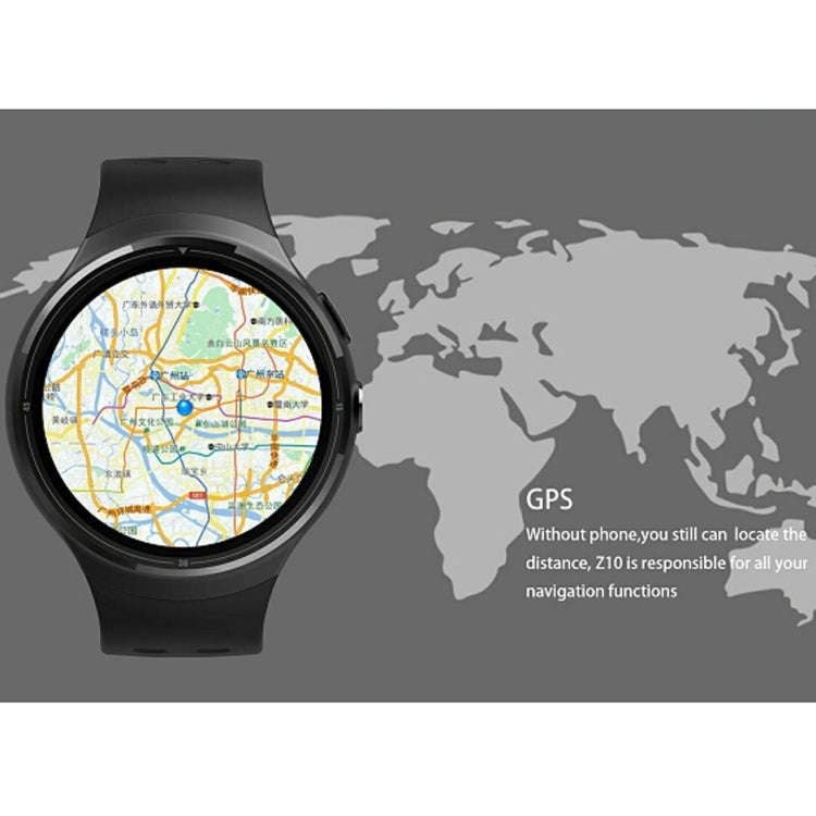 Z10 400*400 Pixel AMOLED 1.39 Inch Round Touch Screen Display Smart Watch, IP54 Waterproof, Suppo...