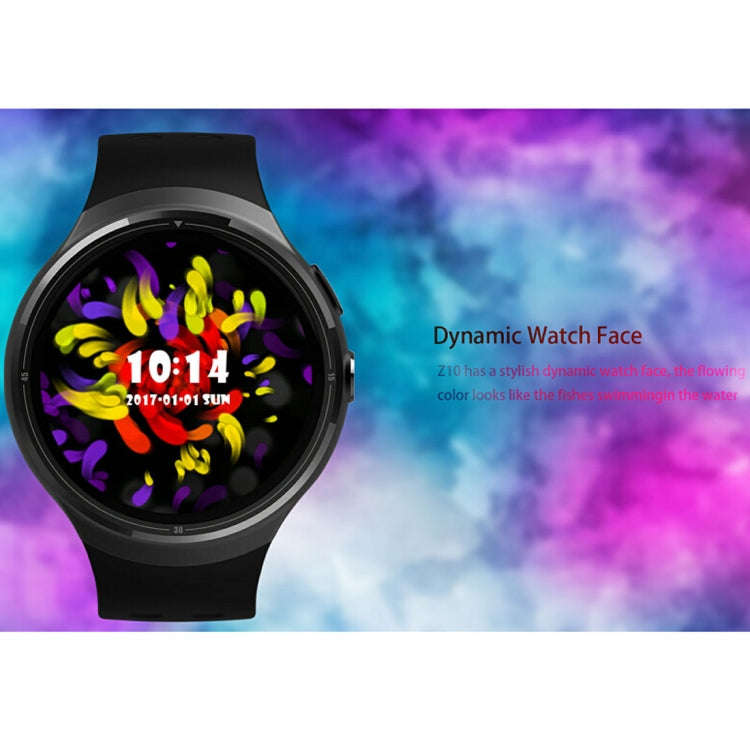 Z10 400*400 Pixel AMOLED 1.39 Inch Round Touch Screen Display Smart Watch, IP54 Waterproof, Suppo...