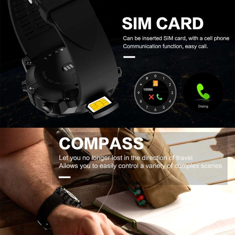 S3 1.39 inch OLED Screen Display Bluetooth Smart Watch, IP67 Waterproof, Support Compass / Heart ...