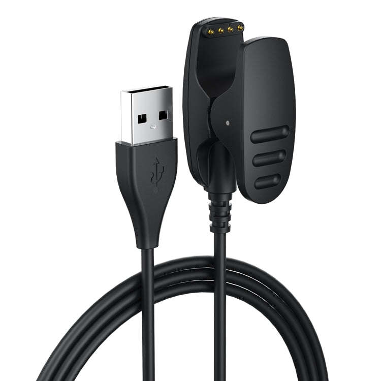For Suunto Ambit3 Vertical Smart Watch Charger Cable Clamp, Cable Length: 1m(Black)