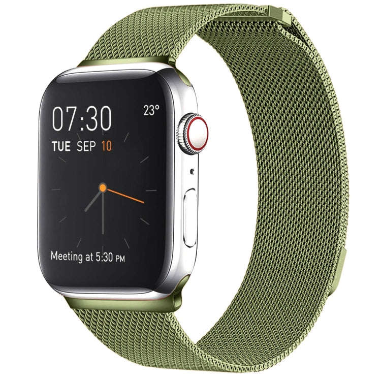 Milanese Loop Magnetic Stainless Steel Watch Band for Apple Watch Series 10 42mm / 9&8&7 41mm / S...