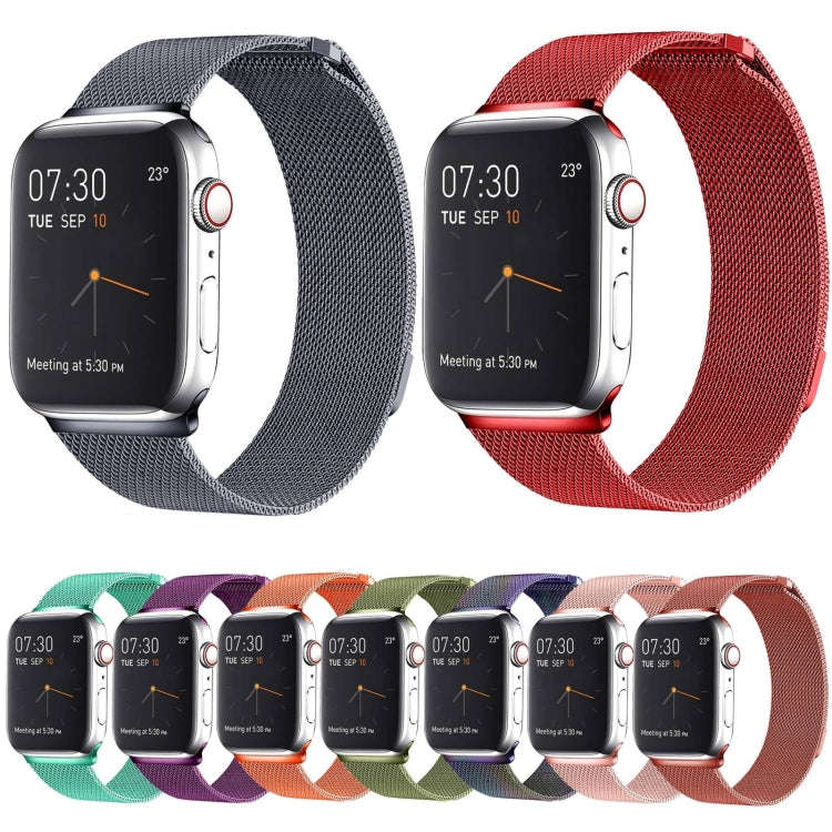 Milanese Loop Magnetic Stainless Steel Watch Band for Apple Watch Series 7 41mm / 6 & SE & 5 & 4 ...