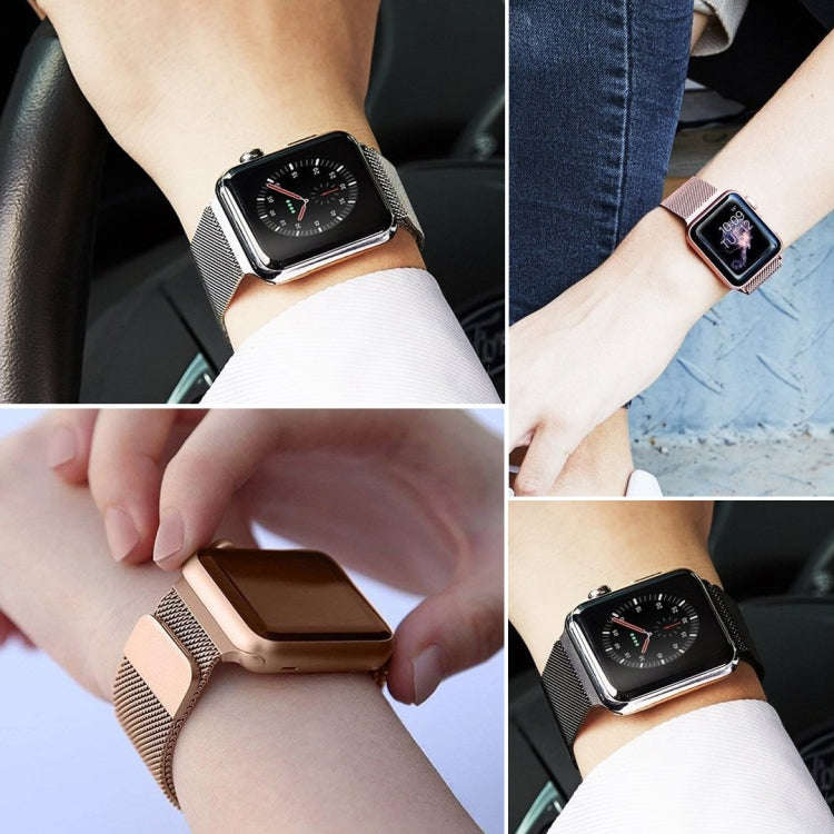 Milanese Loop Magnetic Stainless Steel Watch Band for Apple Watch Ultra 49mm&Watch Ultra 2 49mm /...
