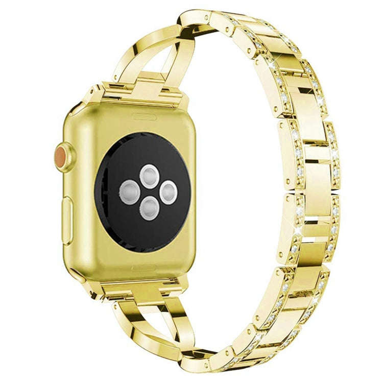Colorful Diamond Stainless Steel Watch Band for Apple Watch Series 7 45mm / 6 & SE & 5 & 4 44mm /...
