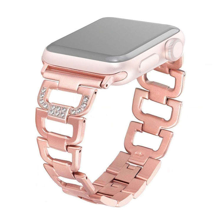 Colorful Diamond Stainless Steel Watch Band for Apple Watch Series 7 45mm / 6 & SE & 5 & 4 44mm /...