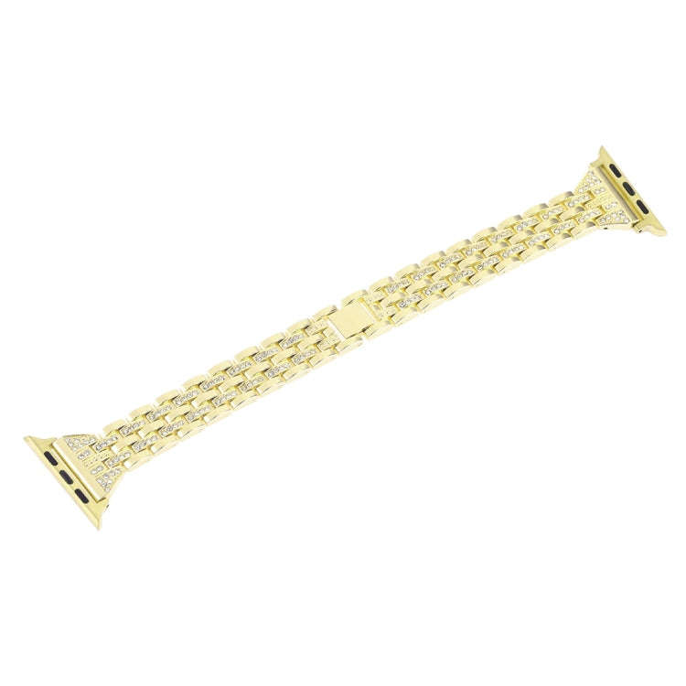 Colorful Diamond Stainless Steel Watch Band for Apple Watch Series 7 45mm / 6 & SE & 5 & 4 44mm /...