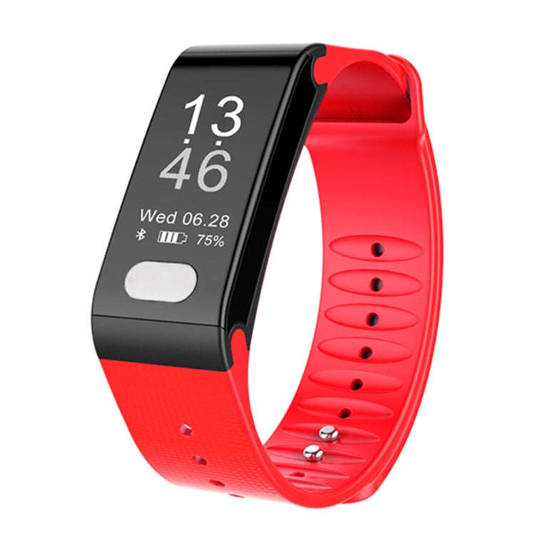 TLW T6 Fitness Tracker 0.96 inch OLED Display Wristband Smart Bracelet, Support Sports Mode / ECG...