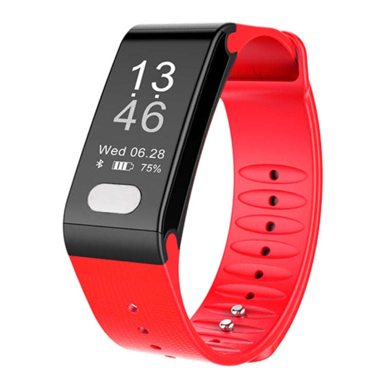 TLW T6 Fitness Tracker 0.96 inch OLED Display Wristband Smart Bracelet, Support Sports Mode / ECG...