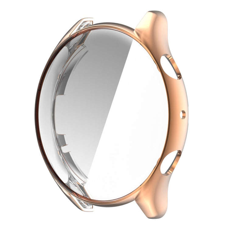 For Amazfit GTR 3 / GTR 3 Pro Full Coverage TPU Electroplating Watch Case(Rose Gold)