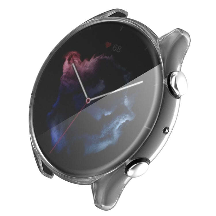 For Amazfit GTR 3 / GTR 3 Pro Full Coverage TPU Electroplating Watch Case(Transparent)