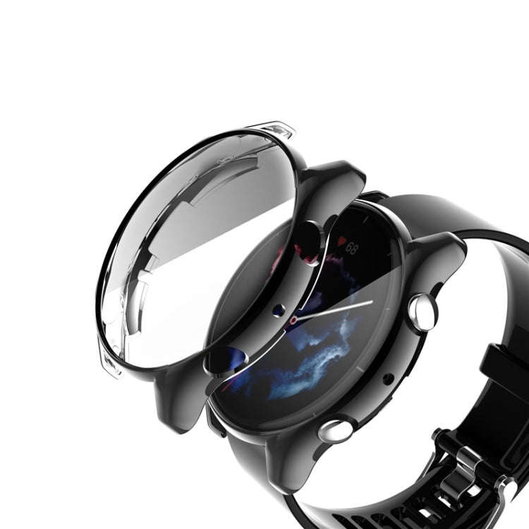 For Amazfit GTR 3 / GTR 3 Pro Full Coverage TPU Electroplating Watch Case(Transparent)