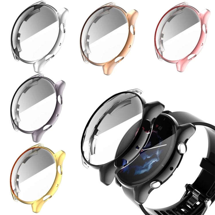 For Amazfit GTR 3 / GTR 3 Pro Full Coverage TPU Electroplating Watch Case(Rose Gold)